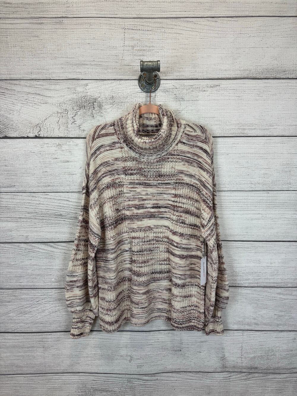 Liz Claiborne Plus Size Mauve Pink Knit Turtle Neck Sweater Size 0X